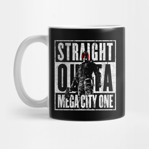 Straight Outta Mega City One by huckblade
